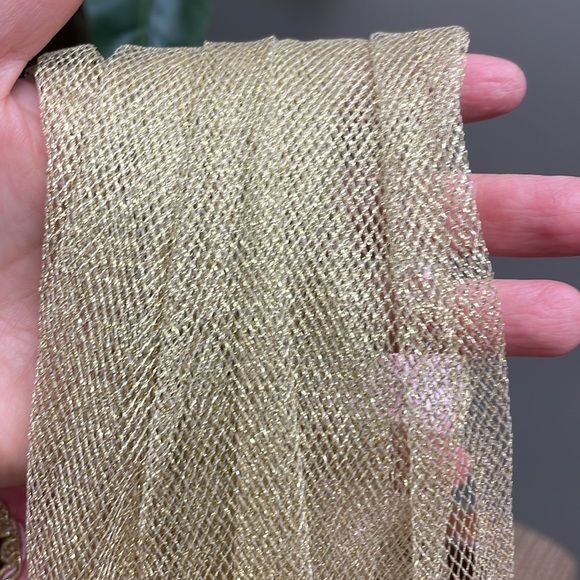 Vintage Headband Velvet Crown Princess Veil Head Accessory Gem Trim Pastel Pink - Picture 8 of 8